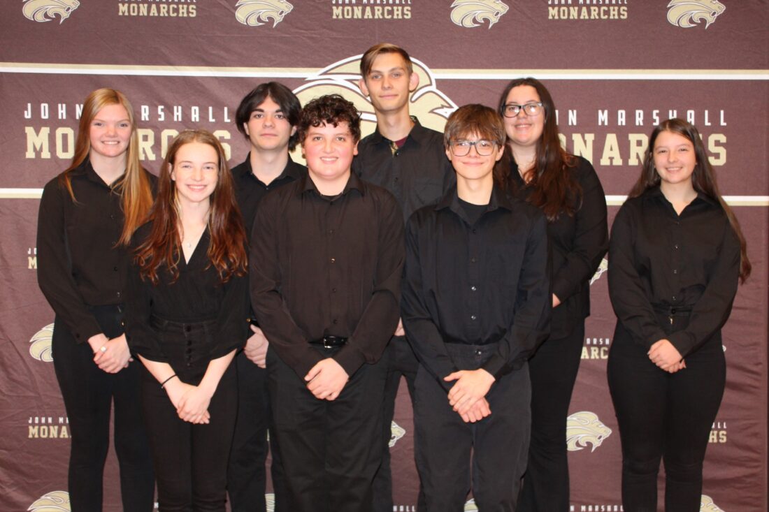 John Marshall High School Percussion Ensemble Takes Third in Indiana